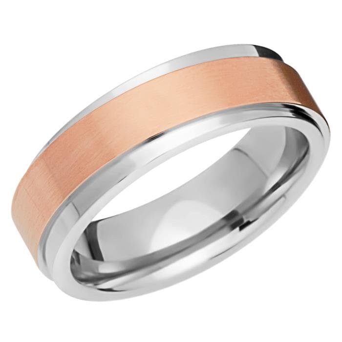 Bague acier personnalisée - 1009