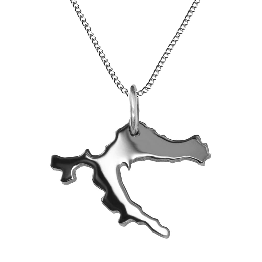 Pendentif argent Croatie personnalisé - 1196
