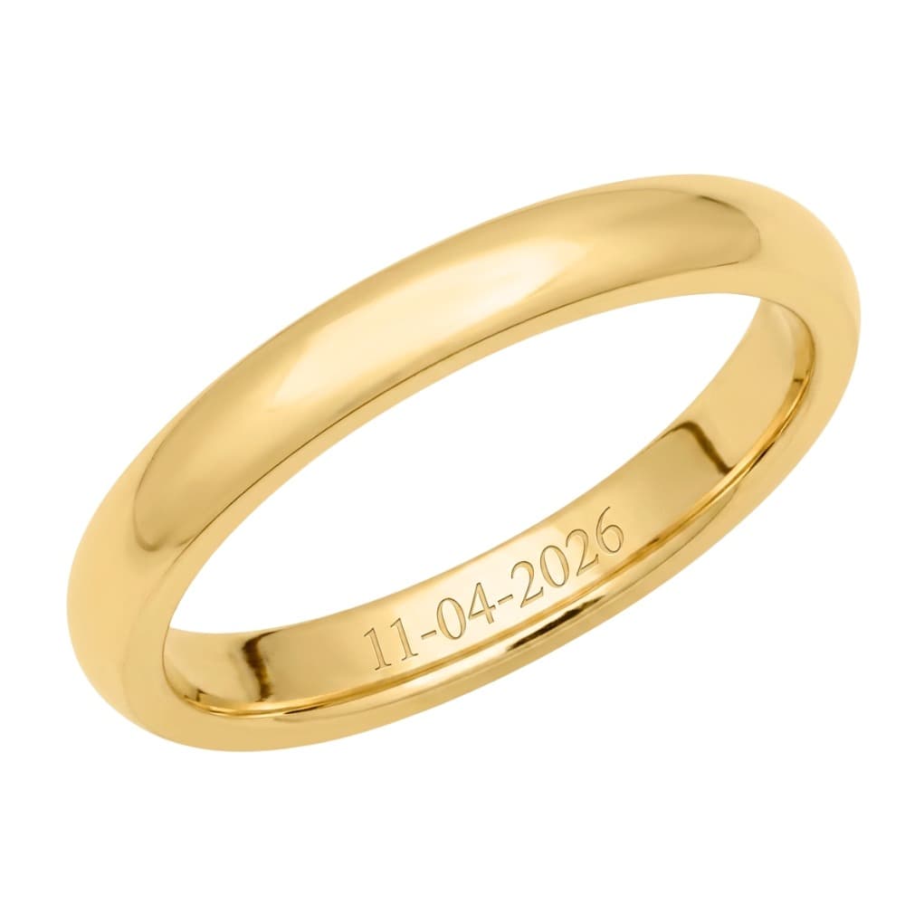 Bague acier personnalisée - 1426