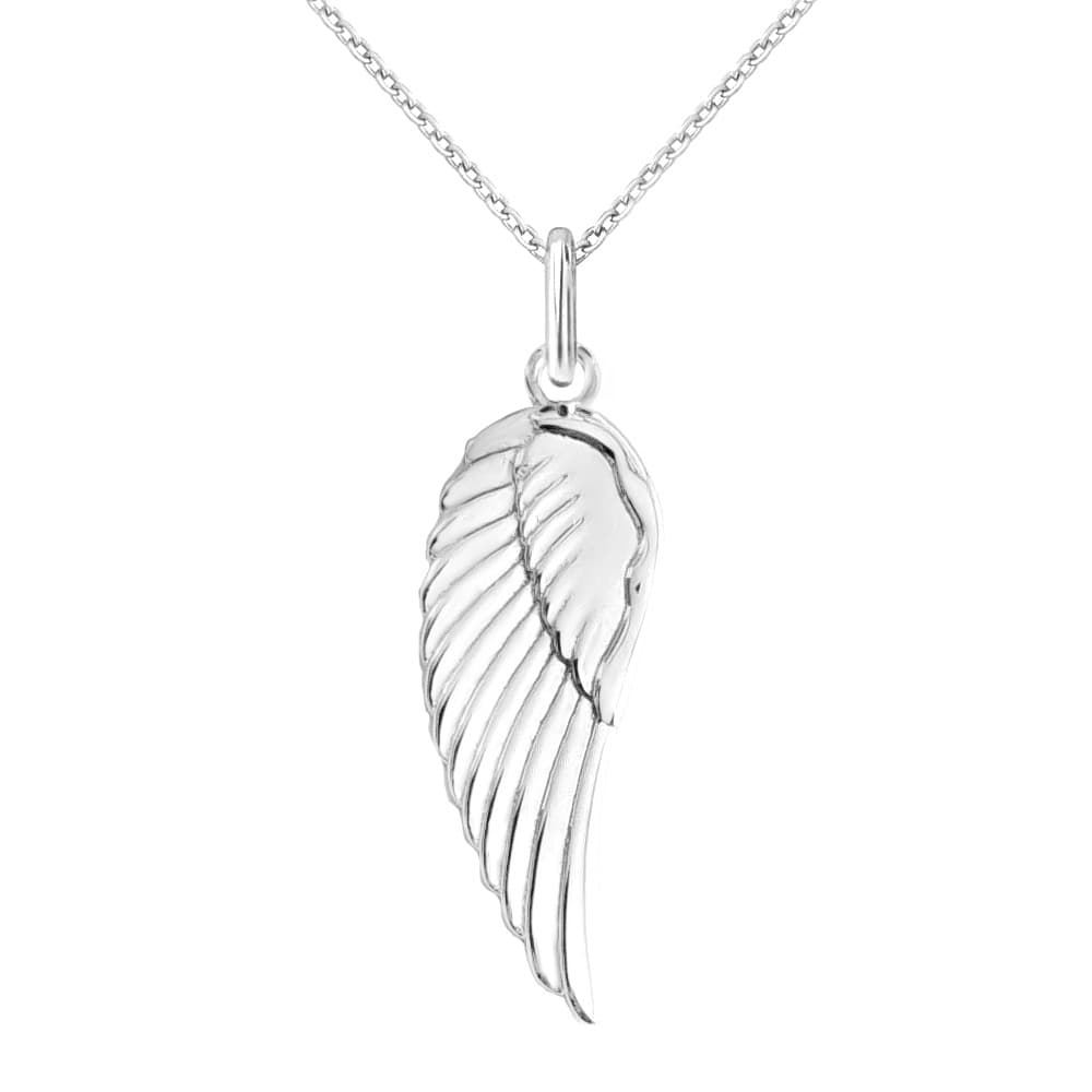 Pendentif aile argent personnalisé - 1771