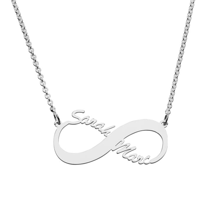 Chaine prénom argent personnalisée - 1927