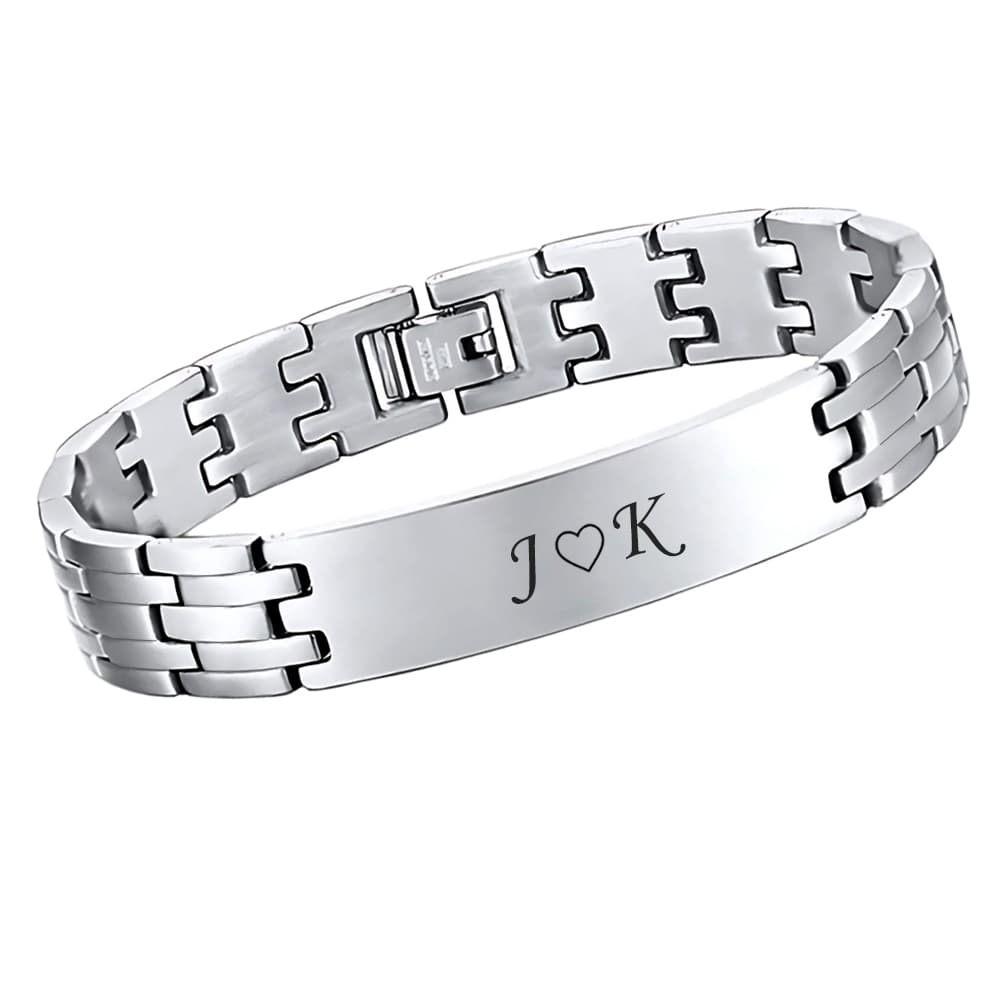 Bracelet acier personnalisé - 2930