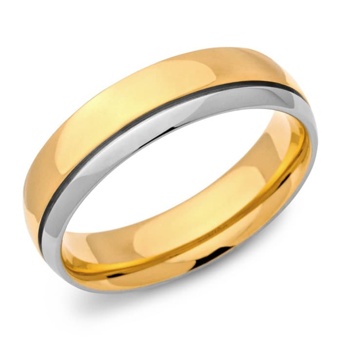 Bague acier personnalisée - 0376