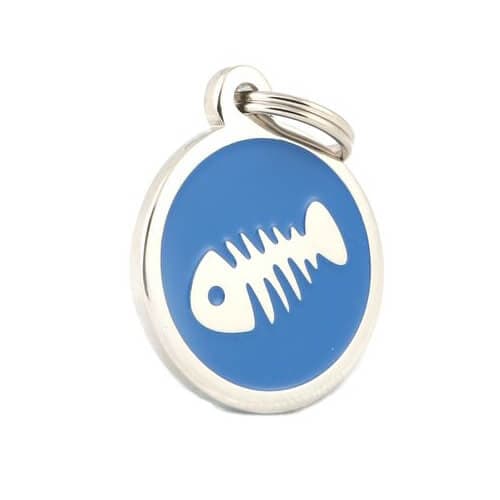 Médaille chat acier personnalisée - 2062
