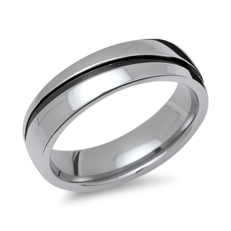 Bague acier personnalisée - 1432