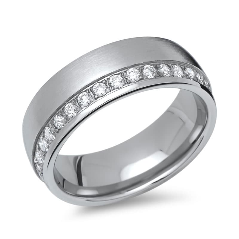 Bague acier personnalisée - 1448