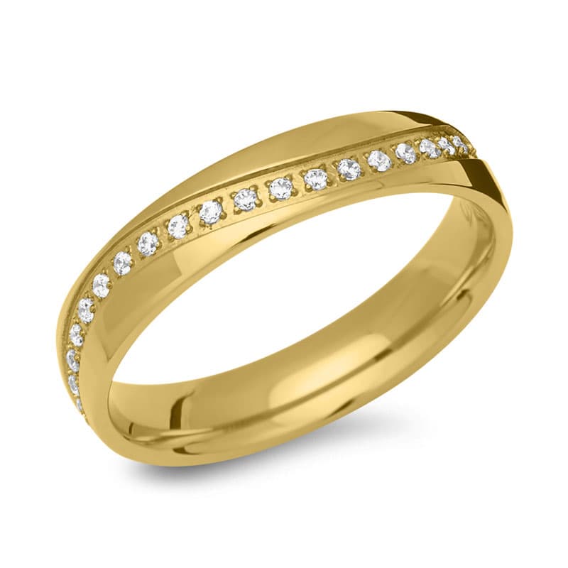 Bague acier personnalisée - 1328