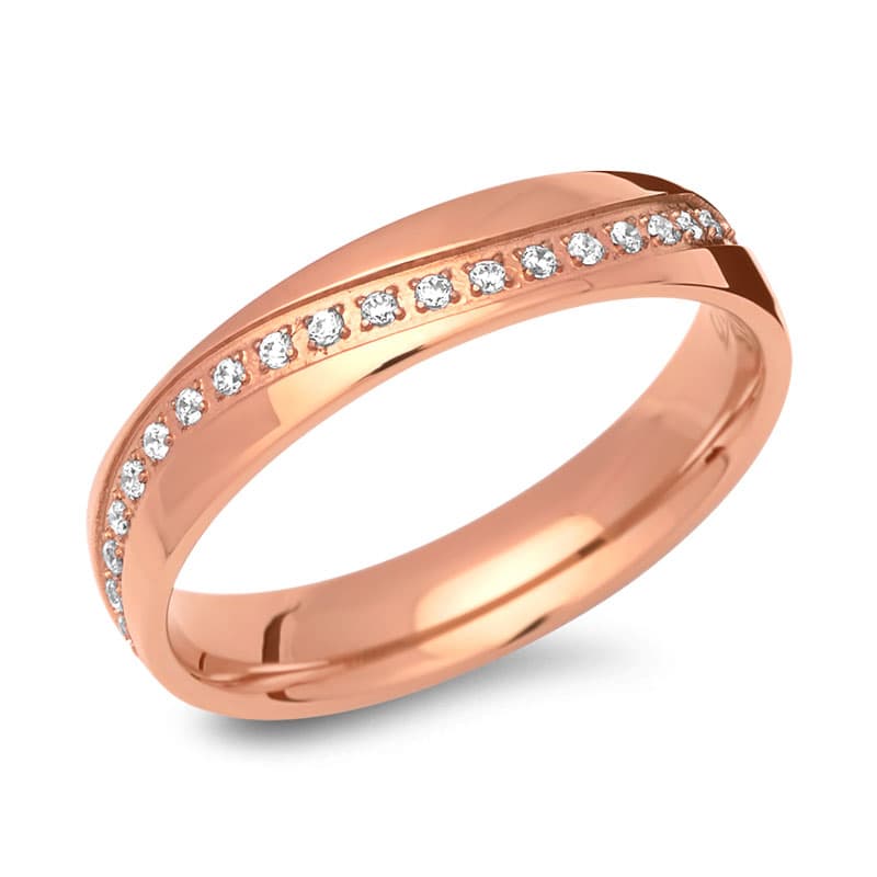 Bague acier personnalisée - 1329