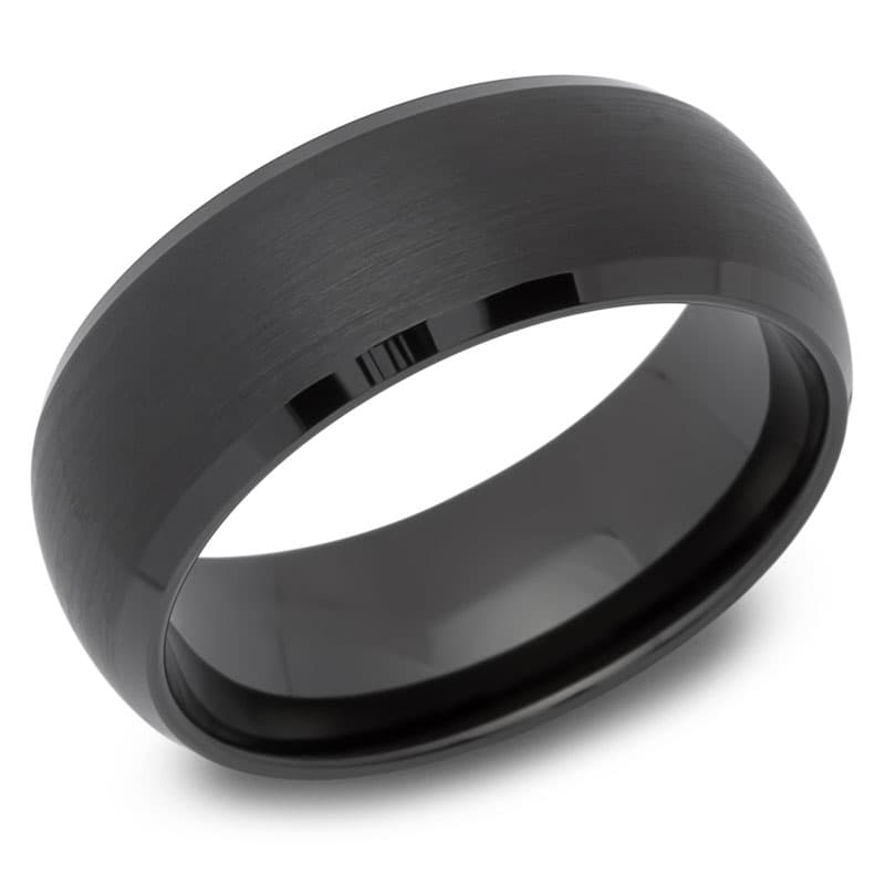 Bague tungstène personnalisée - 1475