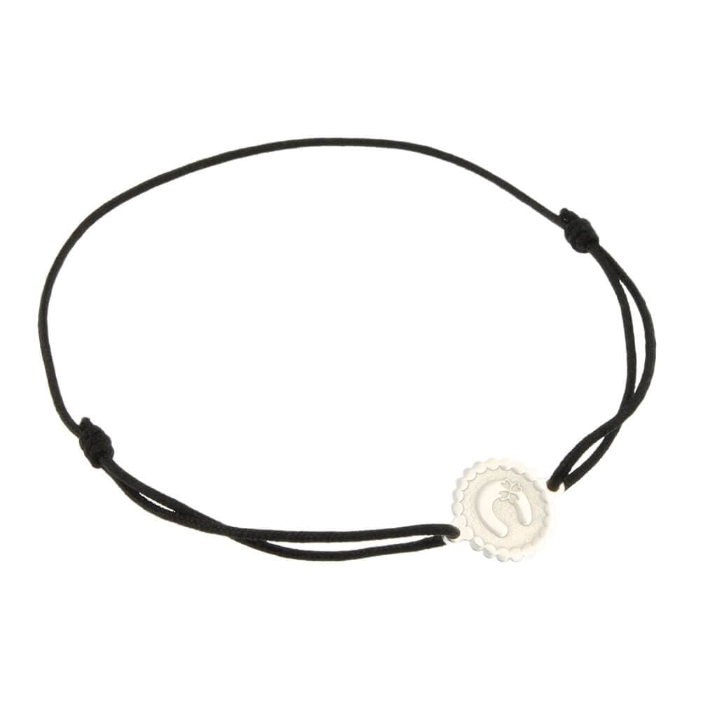 Bracelet fer a cheval argent personnalisé - 2362