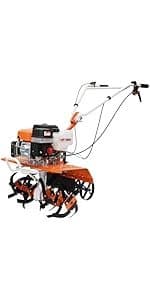 Ruris-Motorhacke mit Verbrennungsmotor, 208 cm³, 8,5 PS, Arbeitsbreite 56 bis 83 cm