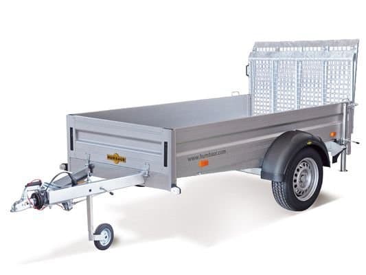Humbaur-Nutzanhänger HA132513 ÜFW 1300 kg mit klappbarer Gitterrampe