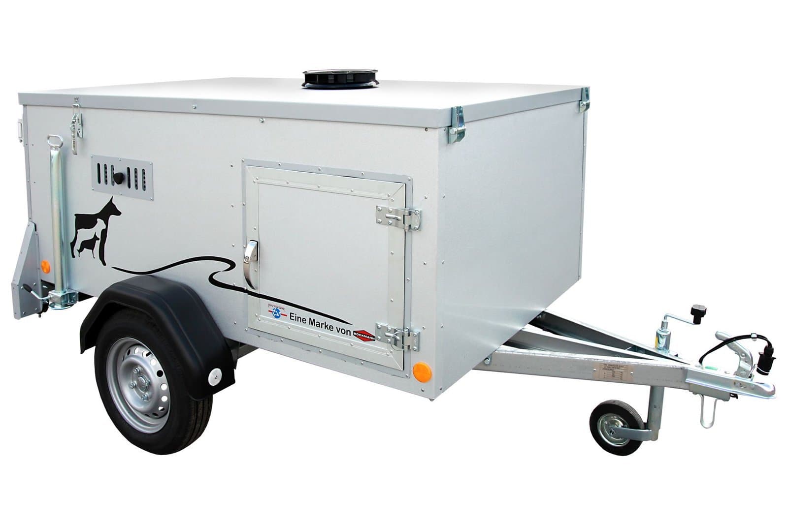 Hundeanhänger TPV HT-EU2/3 Dog3 Plus 750 kg, ungebremst