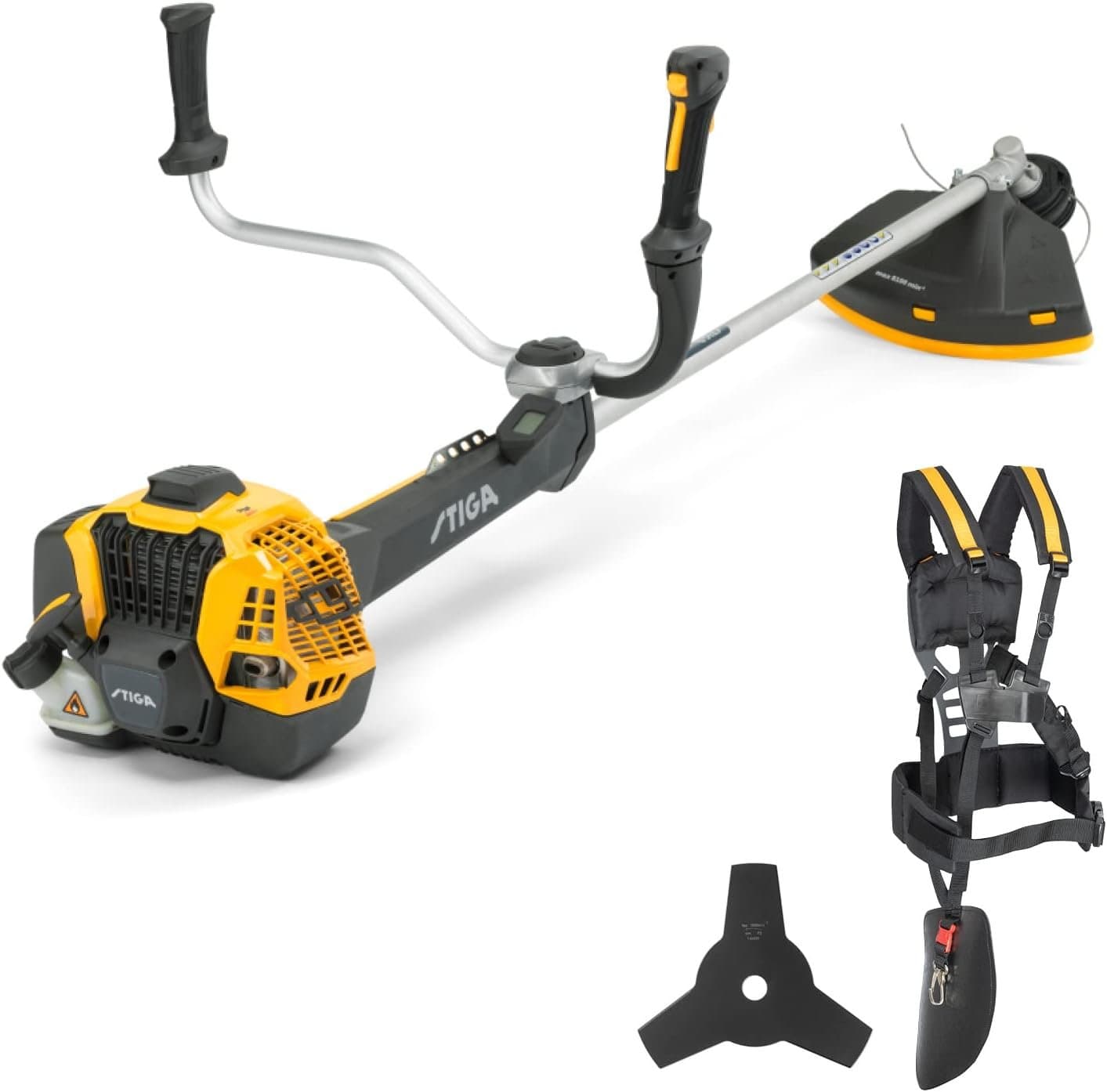 Stiga BC 760 B Benzin-Freischneider, 52,8 cm³, Schnittbreite 45 cm