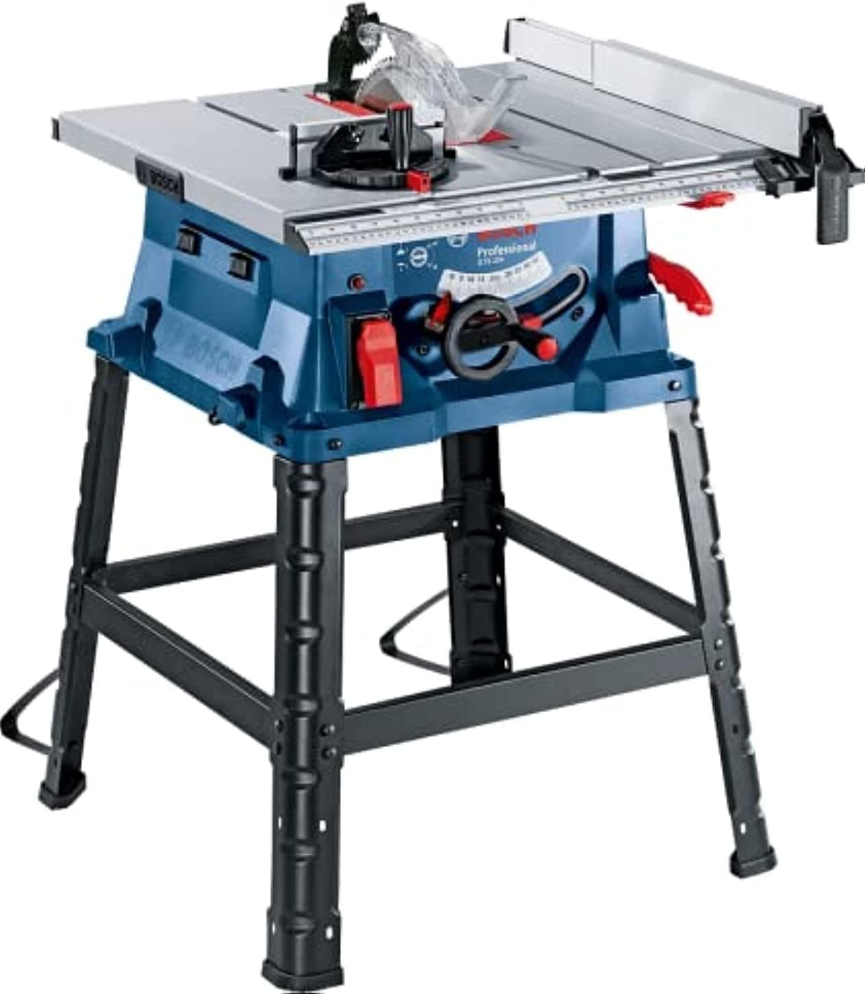 Kabelgebundene Tischkreissäge, 1800 W, 230 V, Stahltisch, Auszug 265 mm