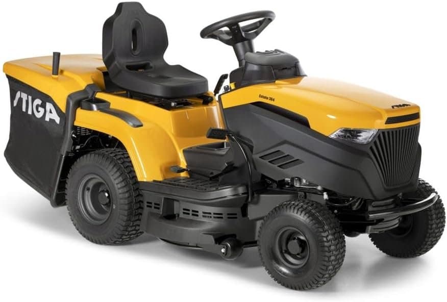 Rasenmähertraktor Stiga Estate 384, 432 cm³, 84 cm, hydrostatischer Antrieb, 240-Liter-Grasfangkorb