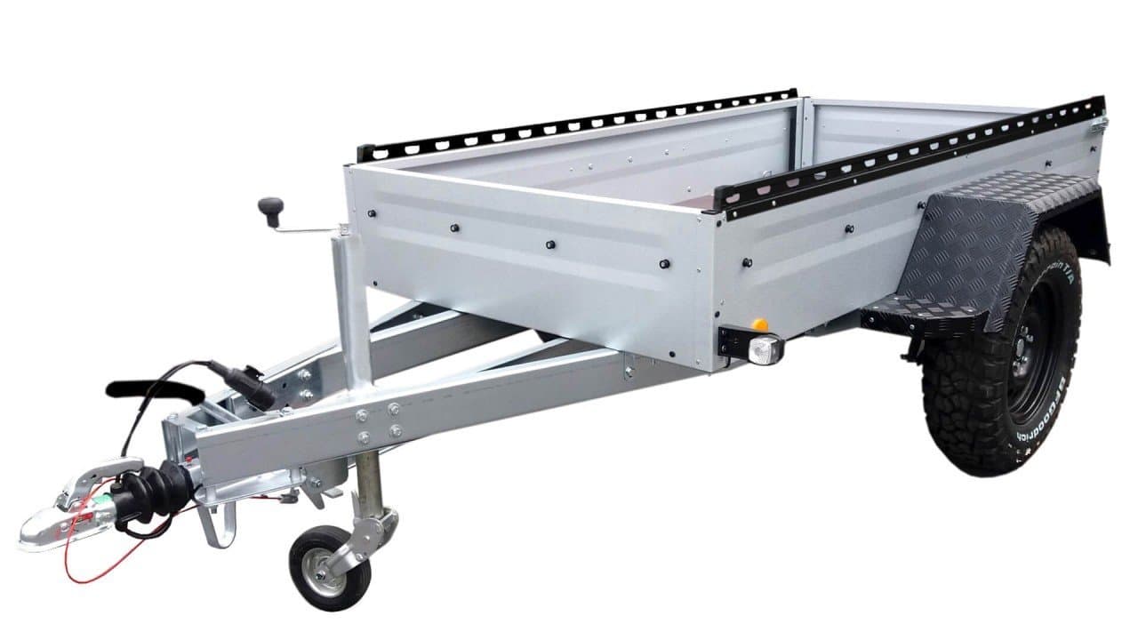 Böckmann/TPV TL-EB2 Geländewagenanhänger 1000 kg aus Aluminium-Zink