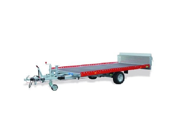 Unsinn-Autotransportanhänger UM 3617-15-10 mit 10-Zoll-Alufelgen