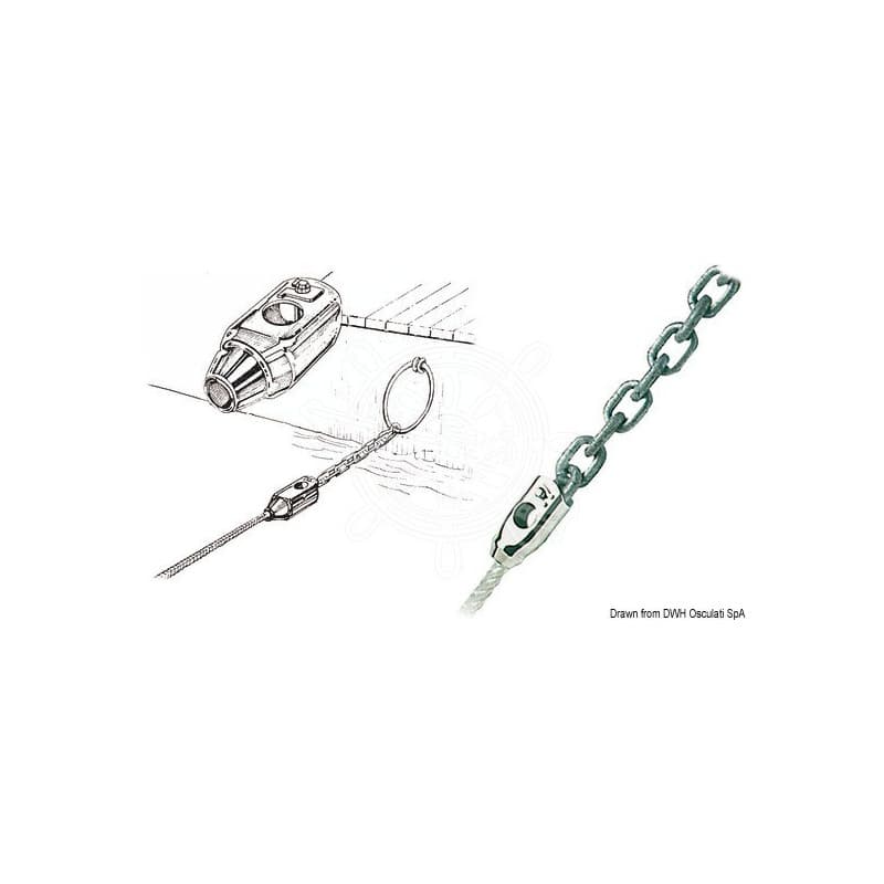Jonction bout/chaine- OSCULATI 16/10