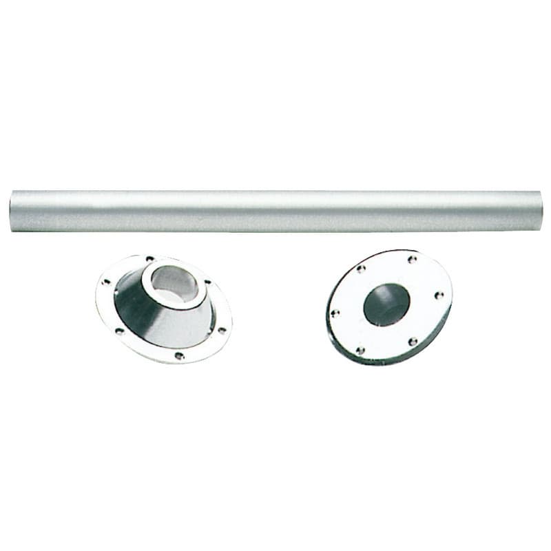 Pied de table en aluminium anodisé