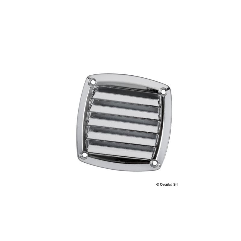 Grille pour prise d´air ABS Chromé 85x85mm