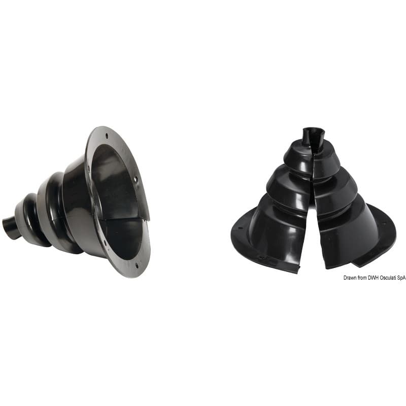 Soufflet passe-câble ouvrable 100mm