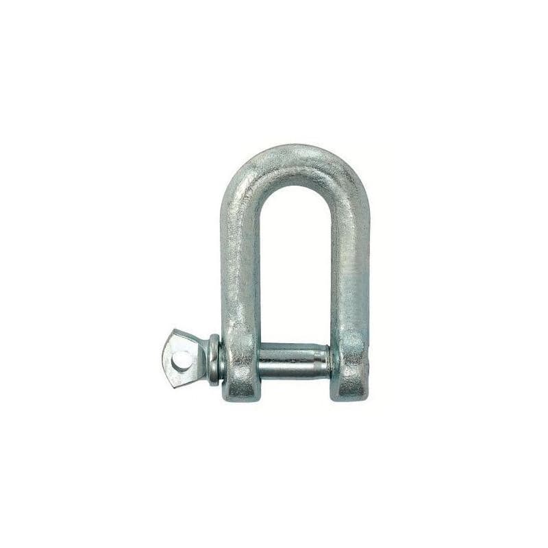 Manille droite galvanisée 14mm