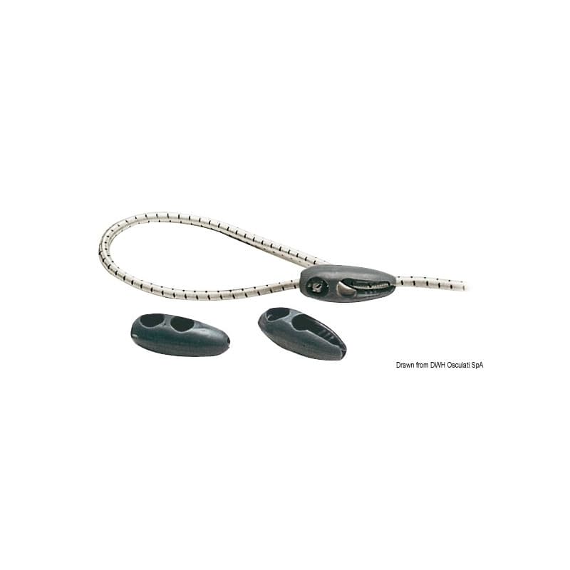 Fixation rapide en nylon Uniquement pour système de fixation 8 mm