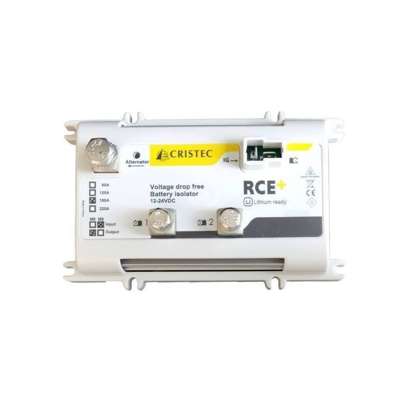 Répartiteur de charge RCE+ CRISTEC 1 entrée M6 2 sorties M6 120A