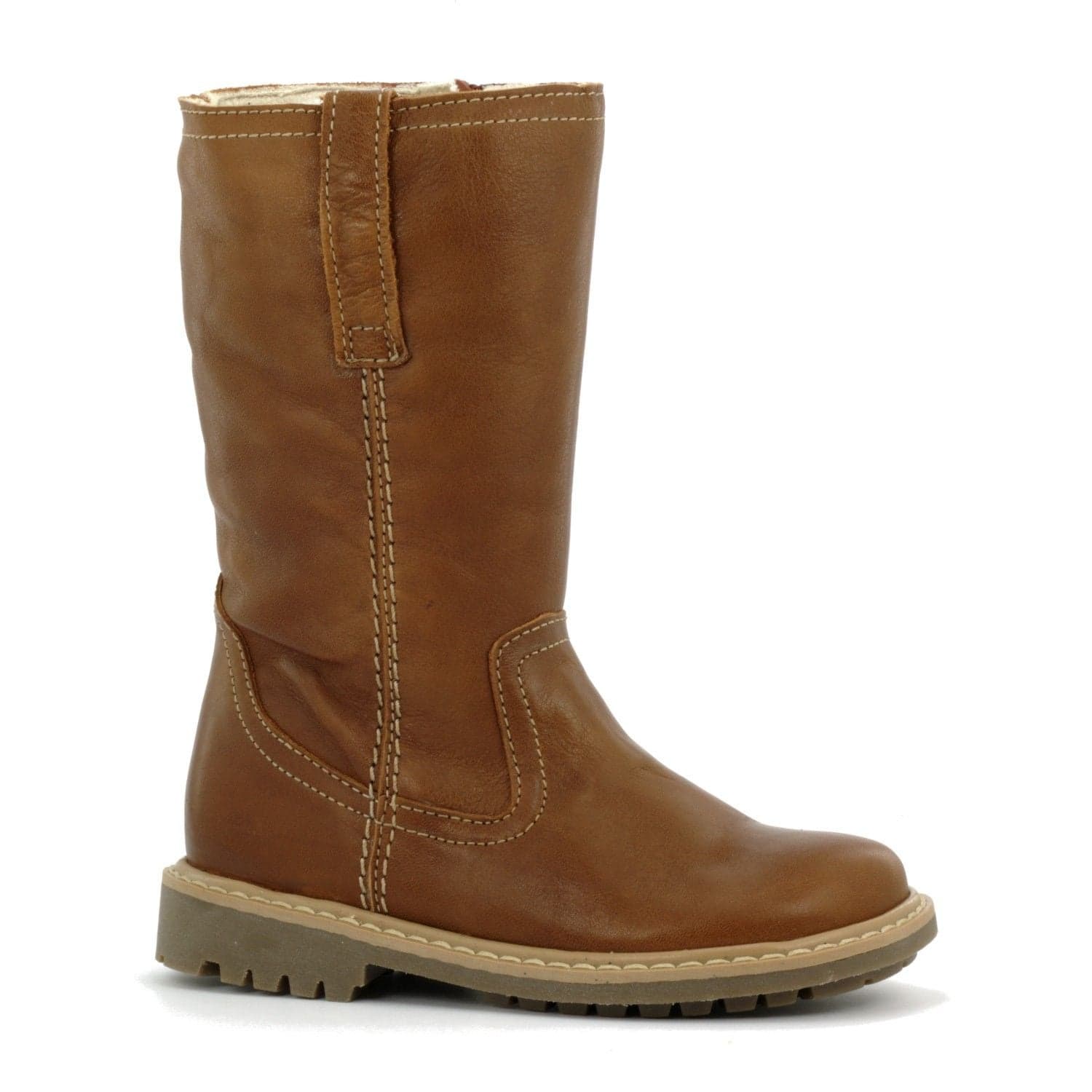 Bottes bébé et enfant chaudes en cuir ,Boni Nicolas - 20 - Marron