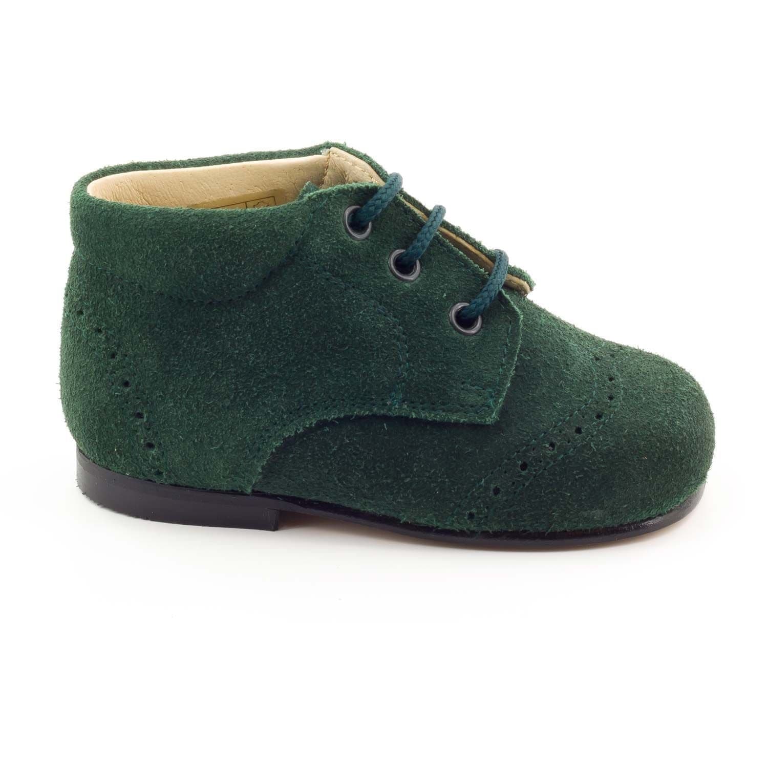 Chaussures bébé classique en daim - Boni Richard - 18 - Vert