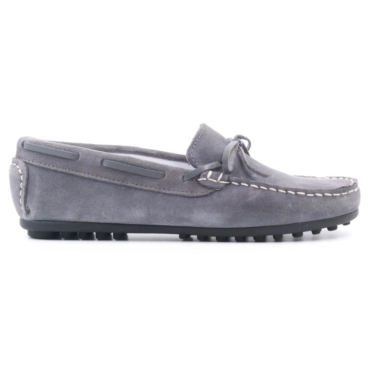 Mocassins enfants en daim - Boni Gabriellle - 30 - Daim Gris Souris