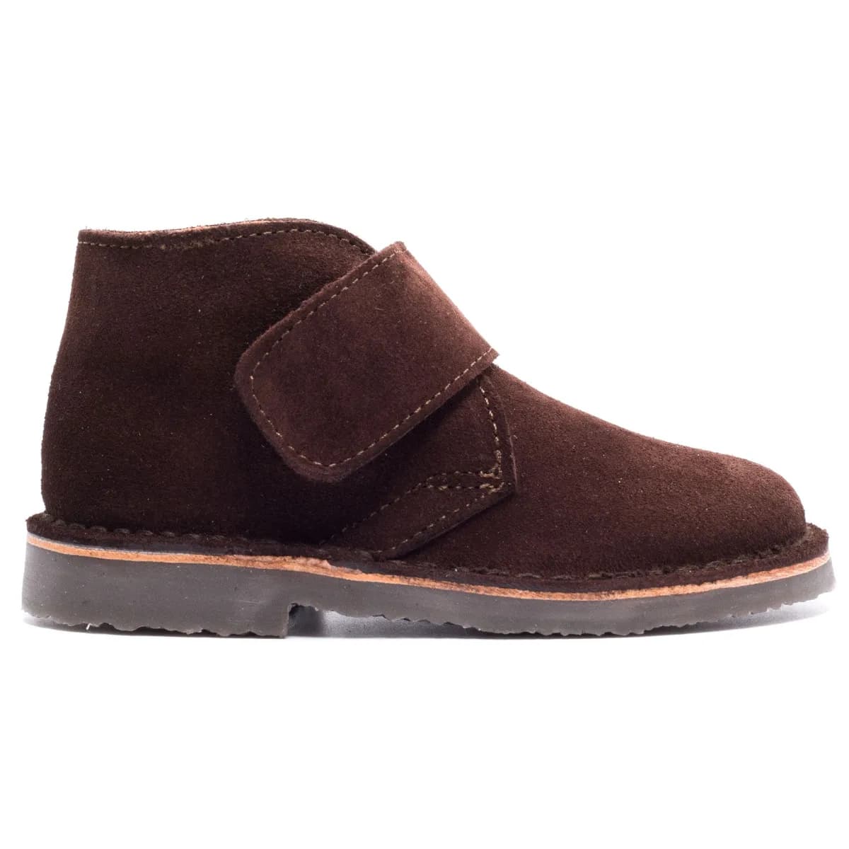Chaussures bébé à scratch, Boni Mini Marius - 19 - Marron