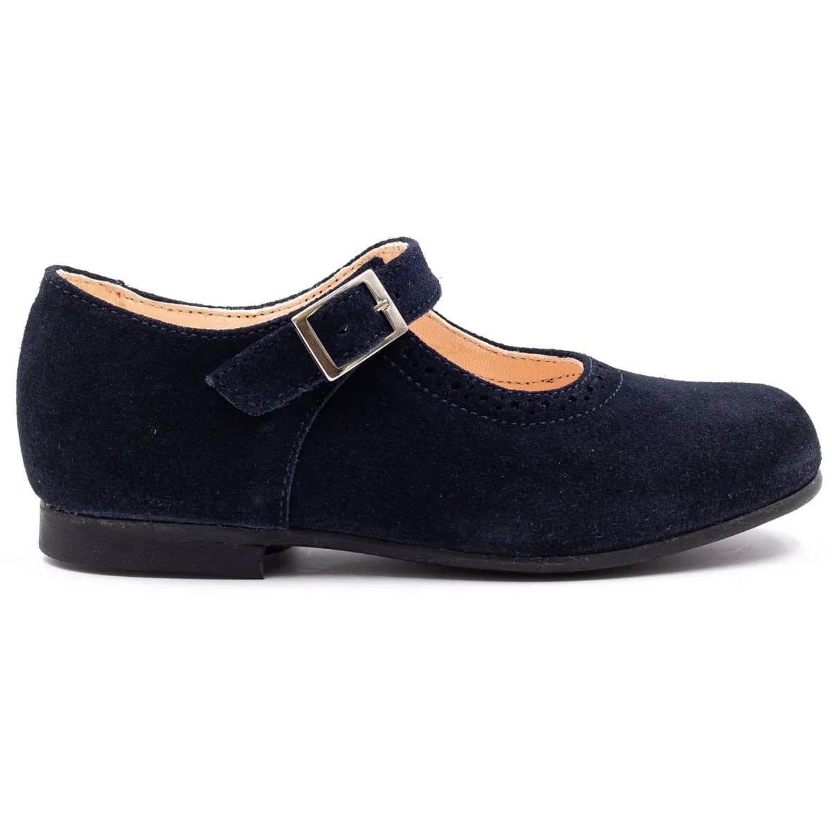 Babies fille en daim bleu marine ou daim gris souris - Boni Valentine - 29 - Daim Bleu Marine
