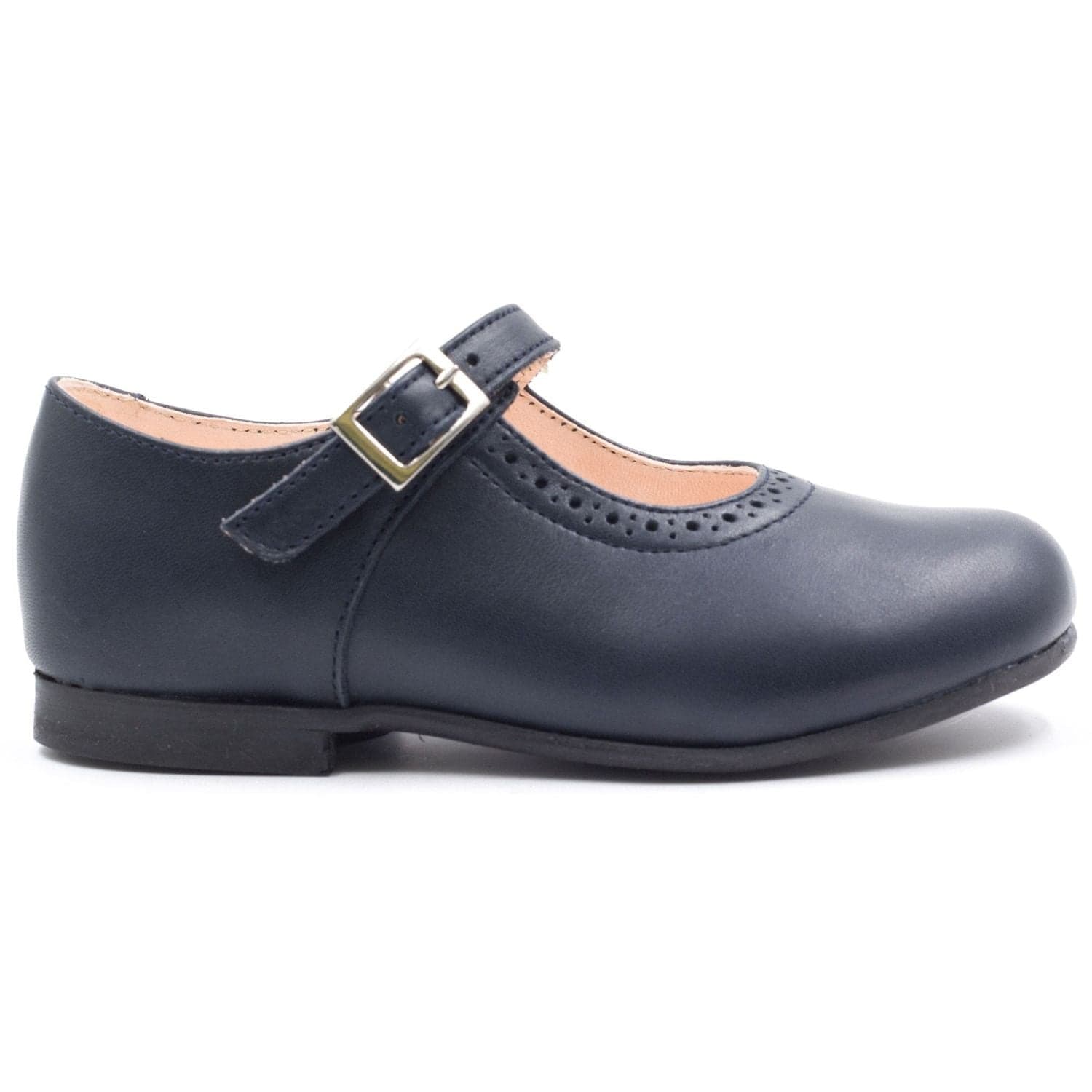Babies fille en cuir - Boni Agathe - 29 - Bleu Marine