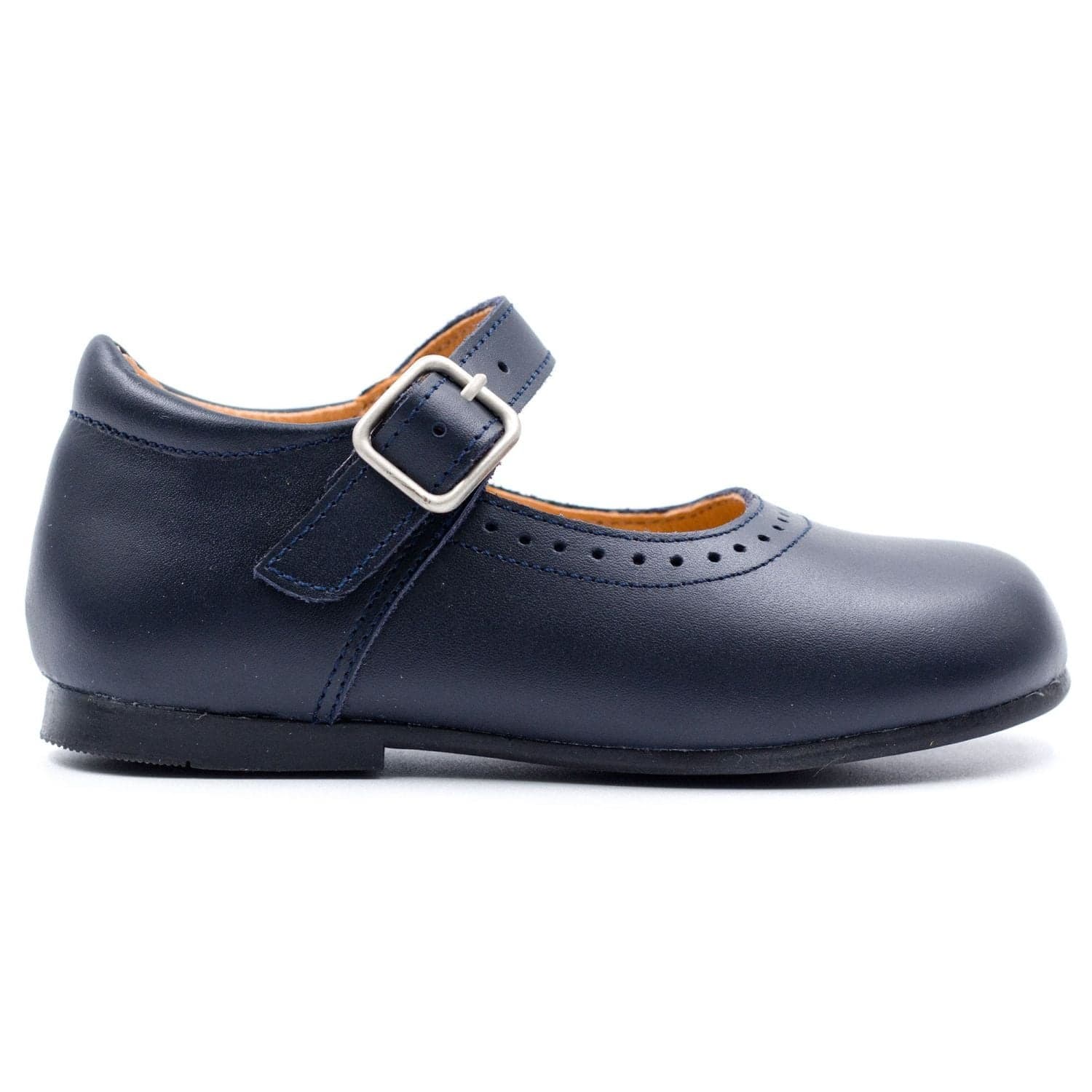 Chaussure bebe fille en cuir - Boni Catia - 19 - Bleu Marine
