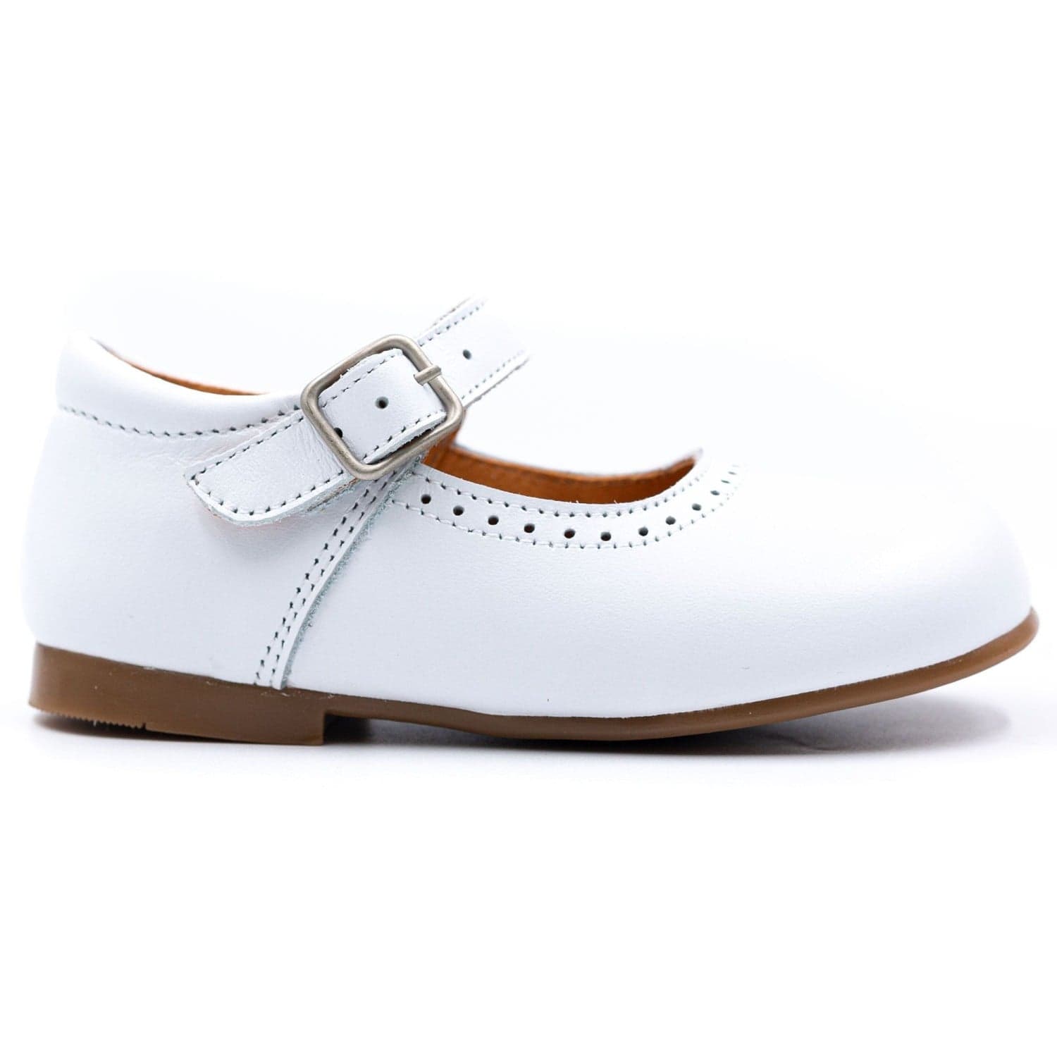 Chaussure bebe fille en cuir - Boni Catia - 21 - Blanche