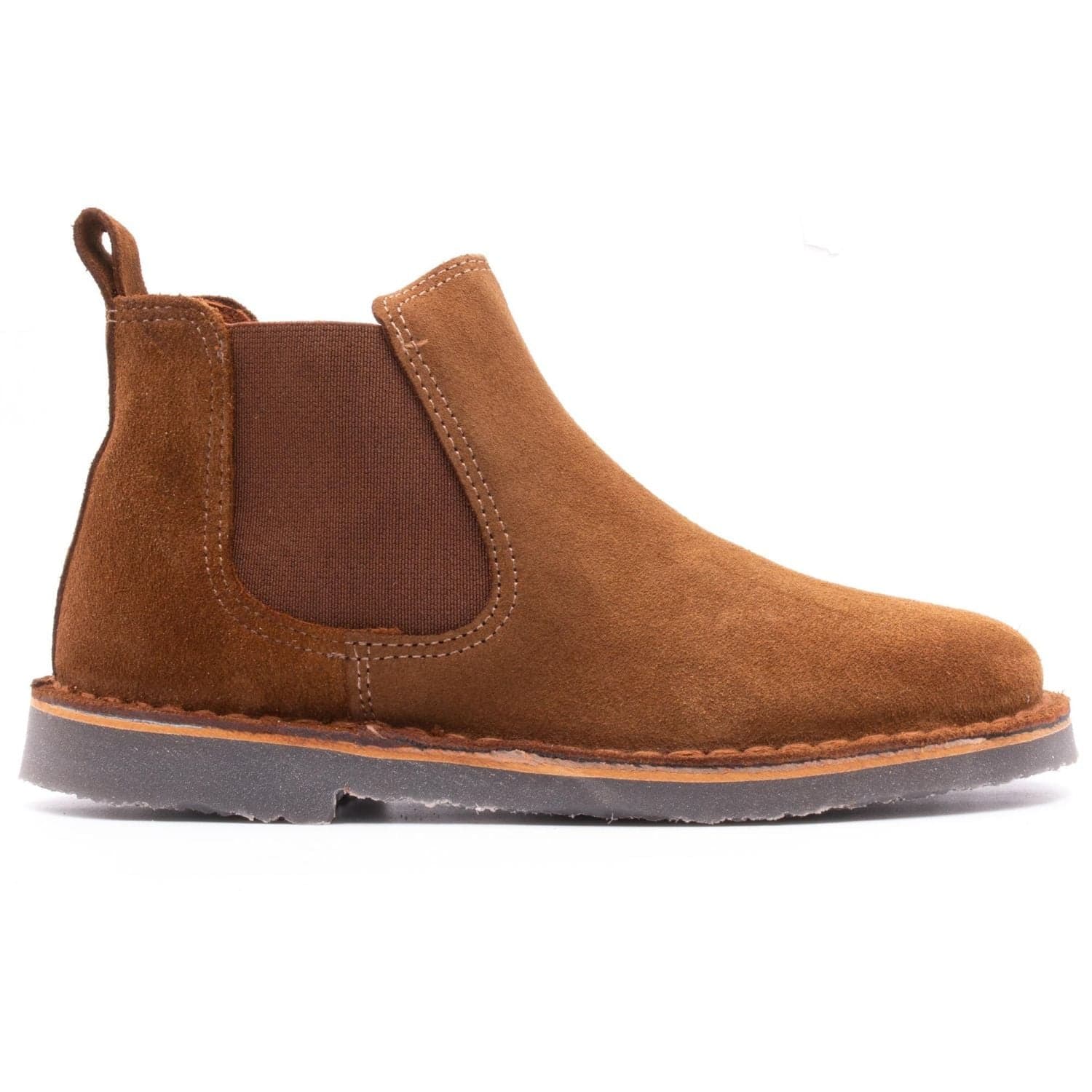 Boots garcon et fille en daim - Boni Benoit - 32 - Daim Beige Foncé