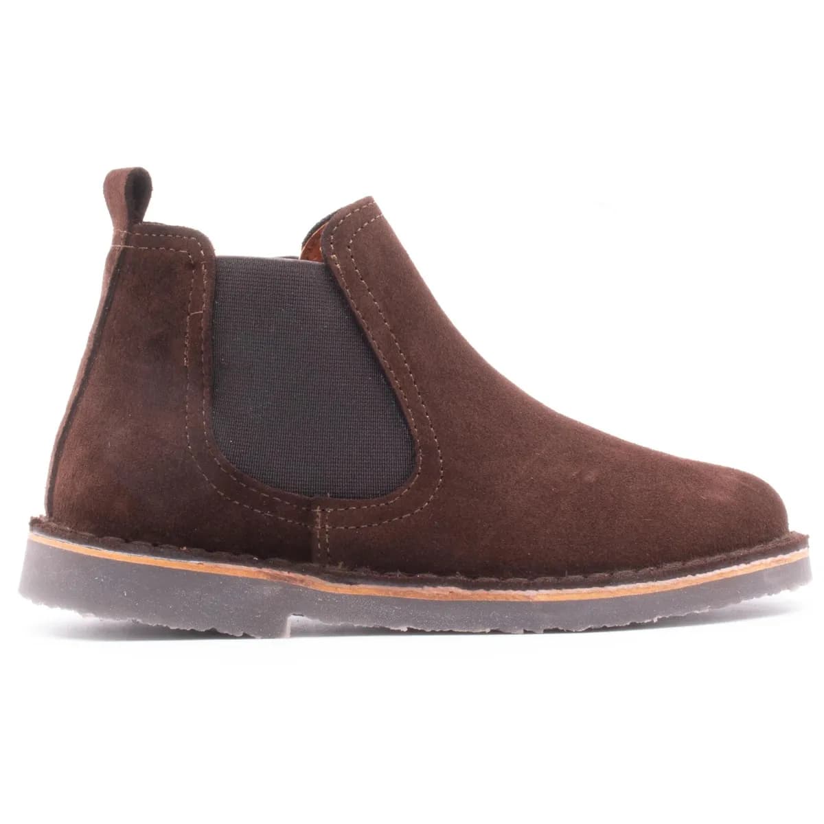 Boots garcon et fille en daim - Boni Benoit - 24 - Marron
