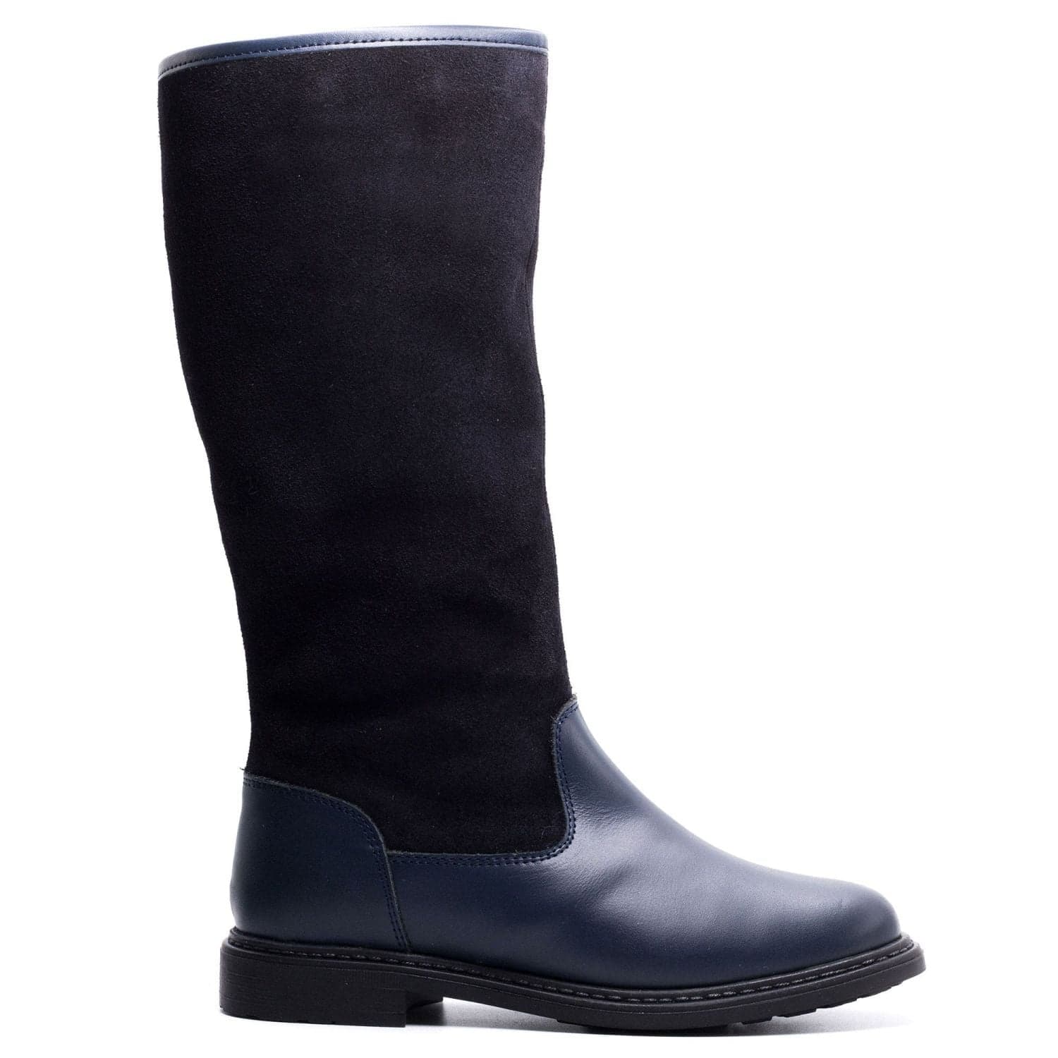 Bottes fourrées fille en laine - Boni Diana - 25 - Bleu Marine