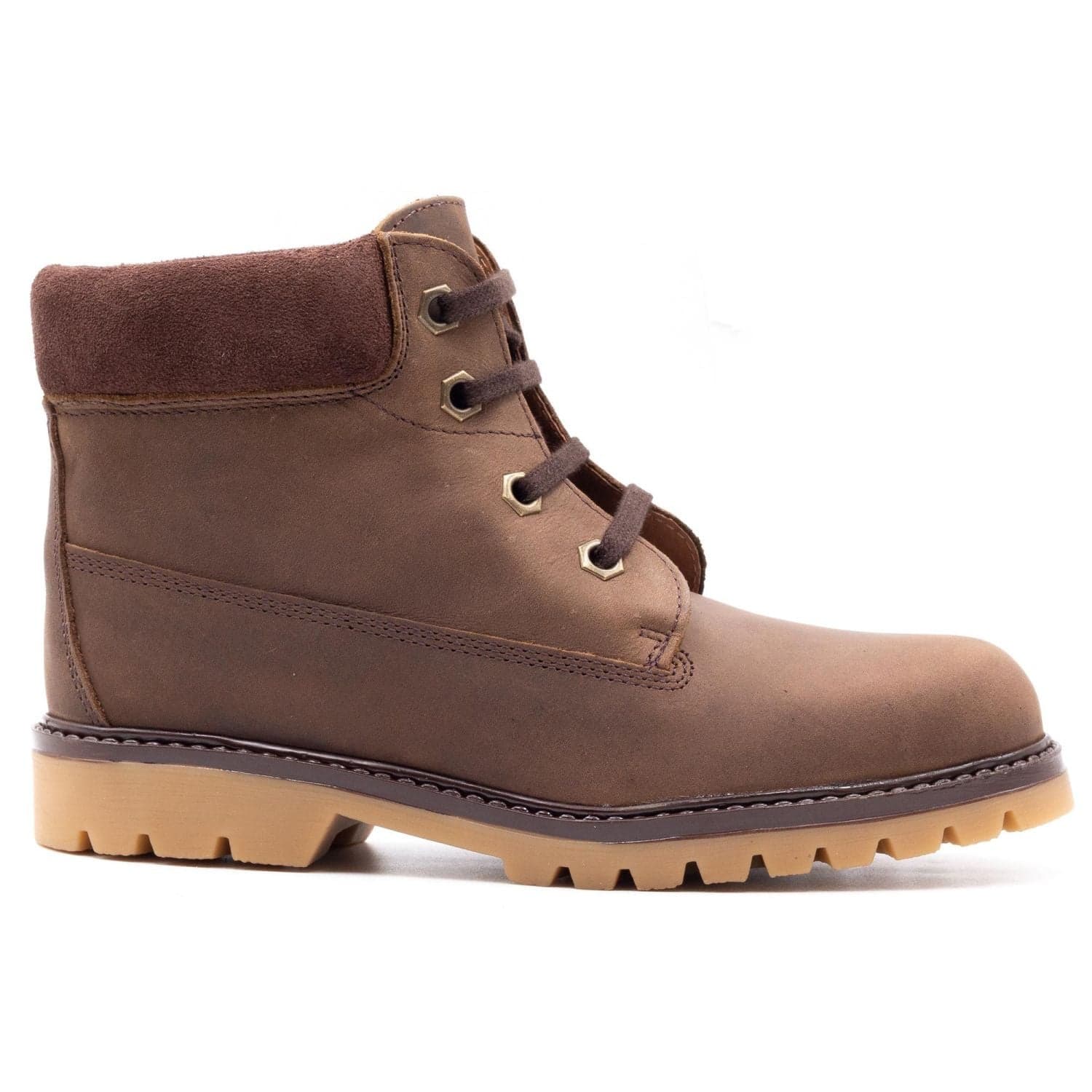 Bottines enfants en cuir - Boni Outdor - 30 - Marron