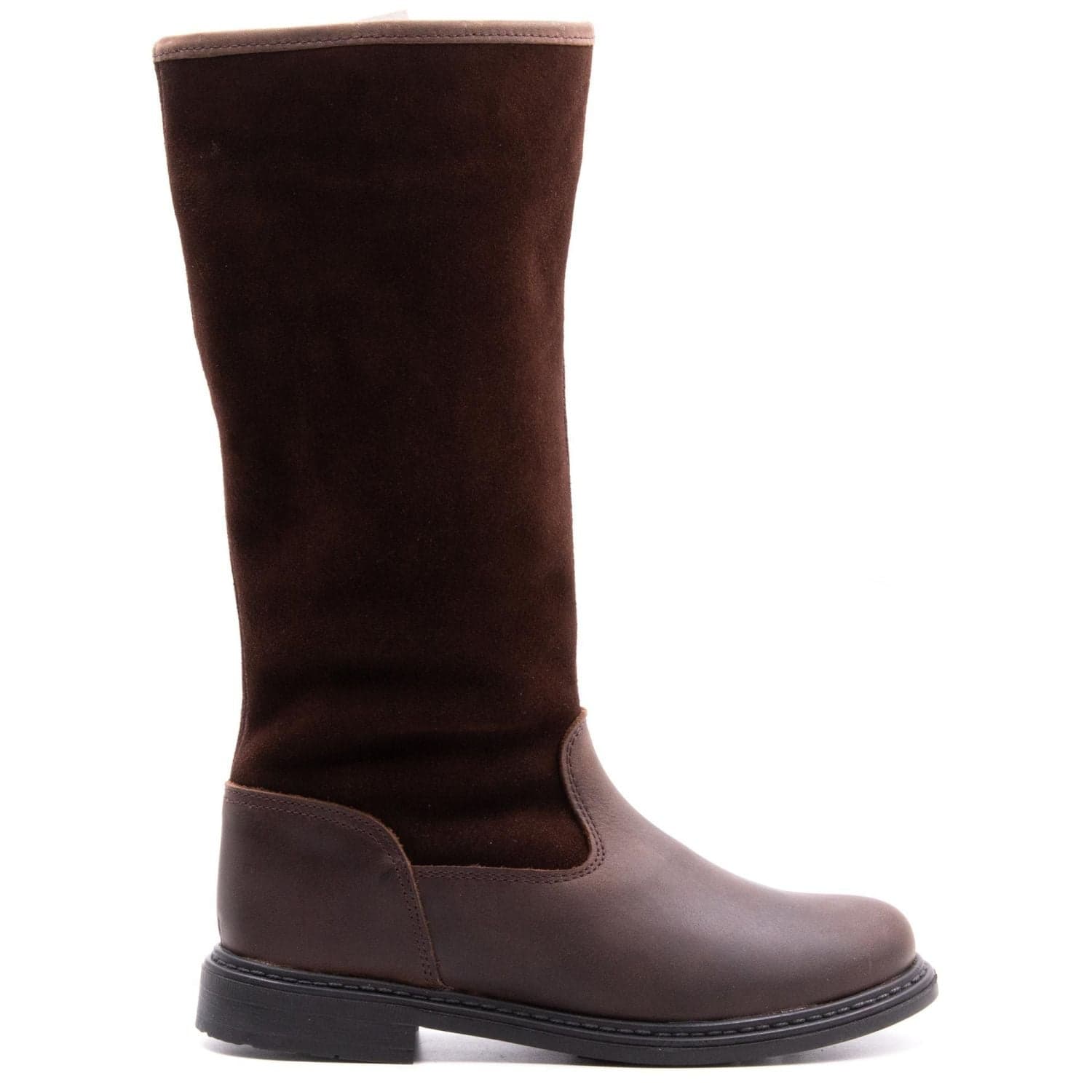 Bottes fourrées fille en laine - Boni Diana - 27 - Marron