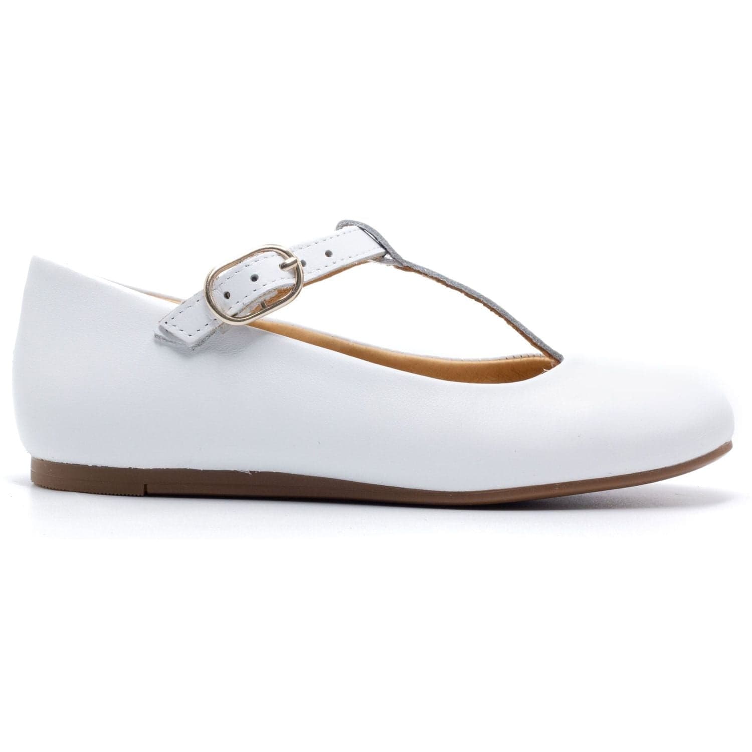 Ballerines Fille | Ballerines Blanches | Salomé fille - Boni&Sidonie - 25 - Blanche