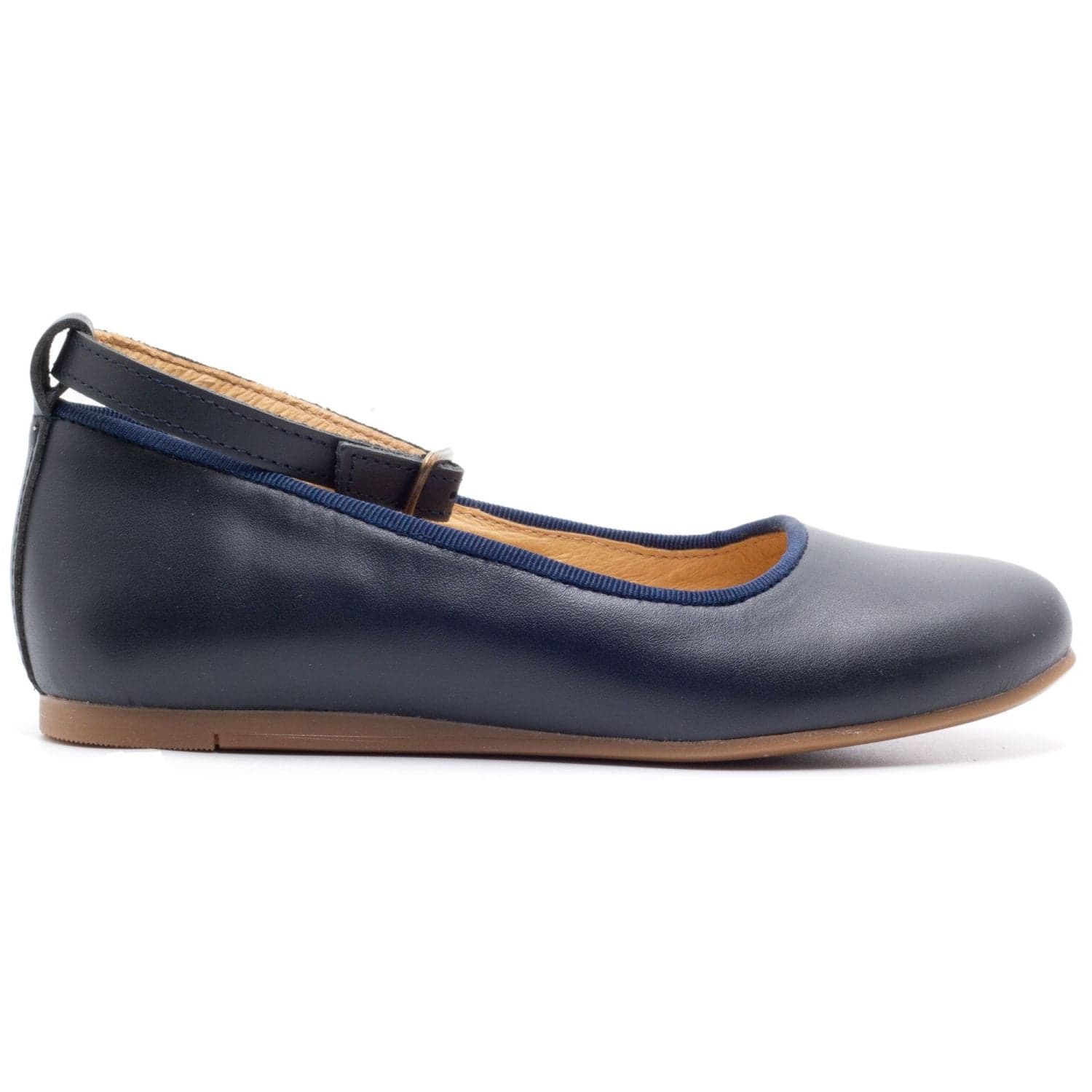 Ballerines et Babies pour Fille du 24 au 34 - Boni Flore - 32 - Bleu Marine