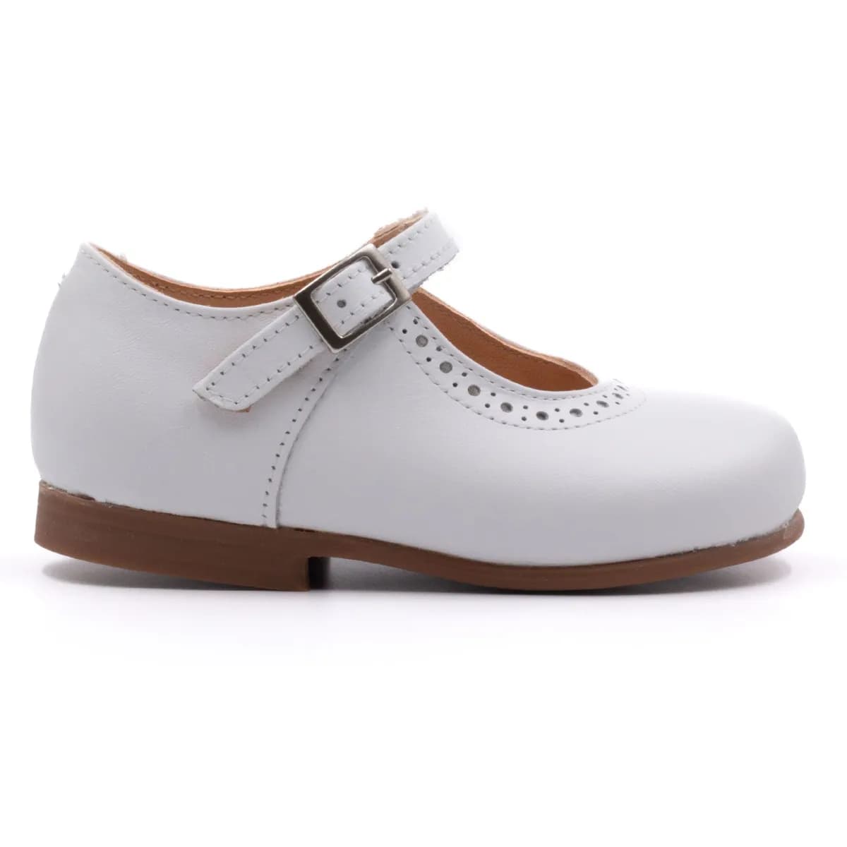 Chaussure bebe fille classique - Boni Mini Agathe - 21 - Blanche