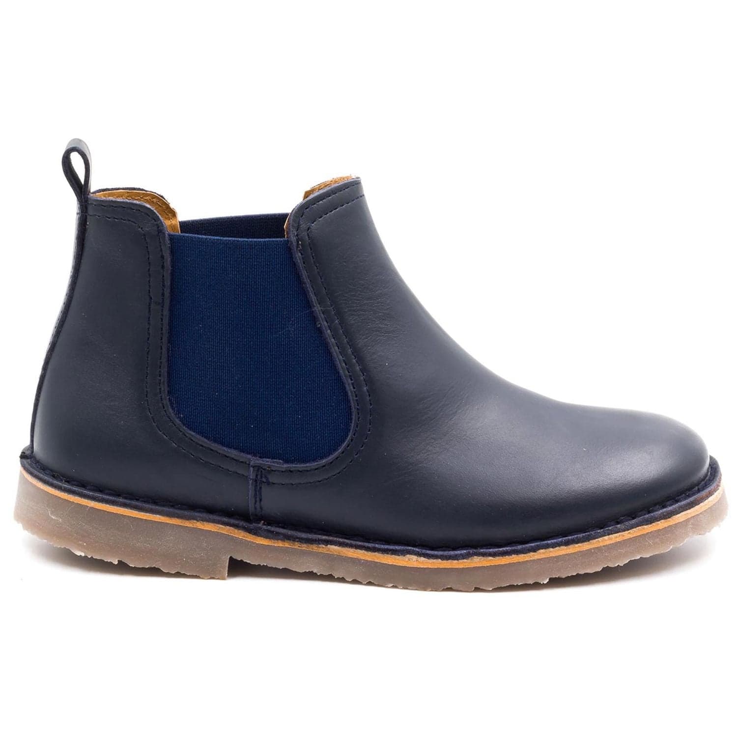Boots cuir pour enfant - Boni Benoit - 36 - Bleu Marine