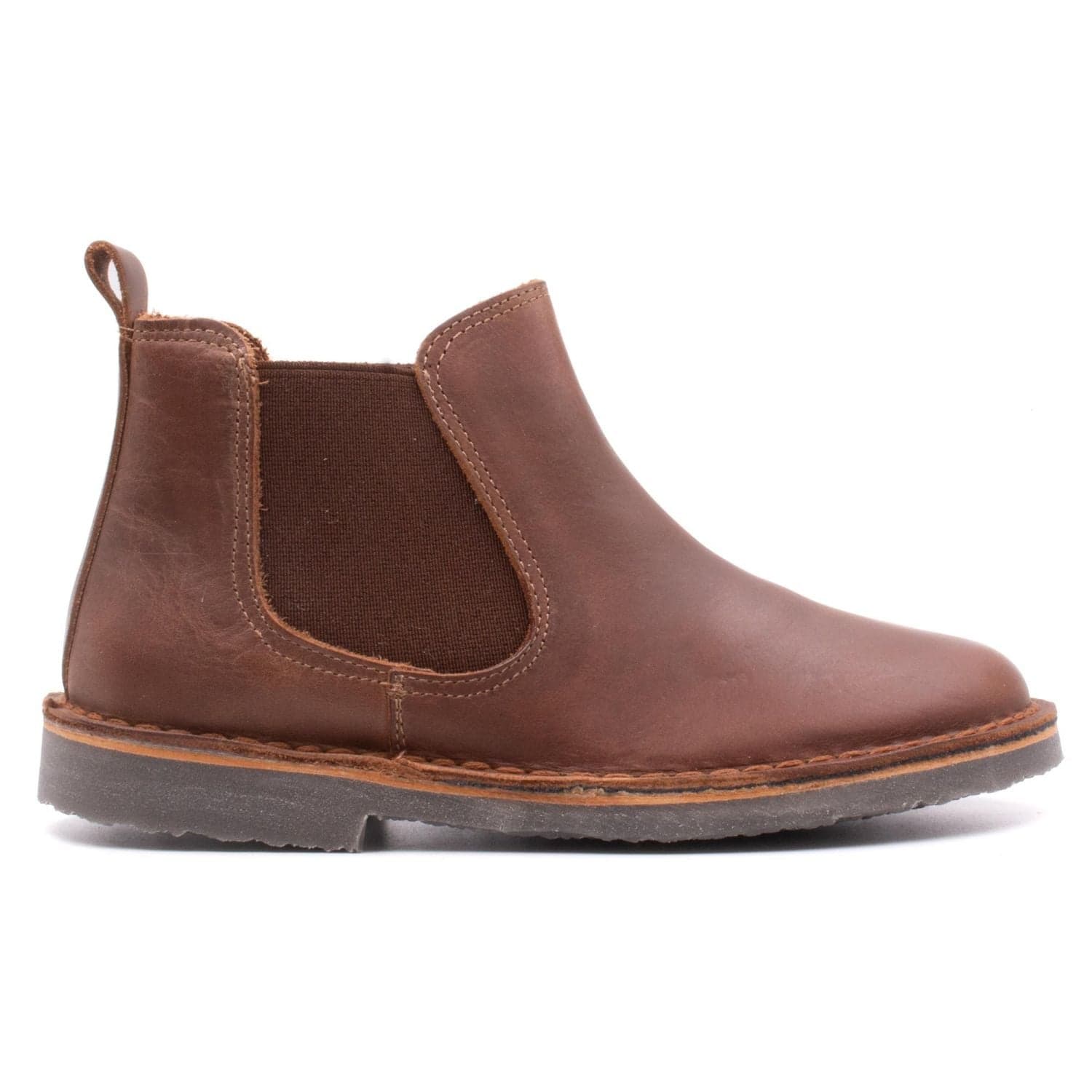 Boots cuir pour enfant - Boni Benoit - 28 - Marron