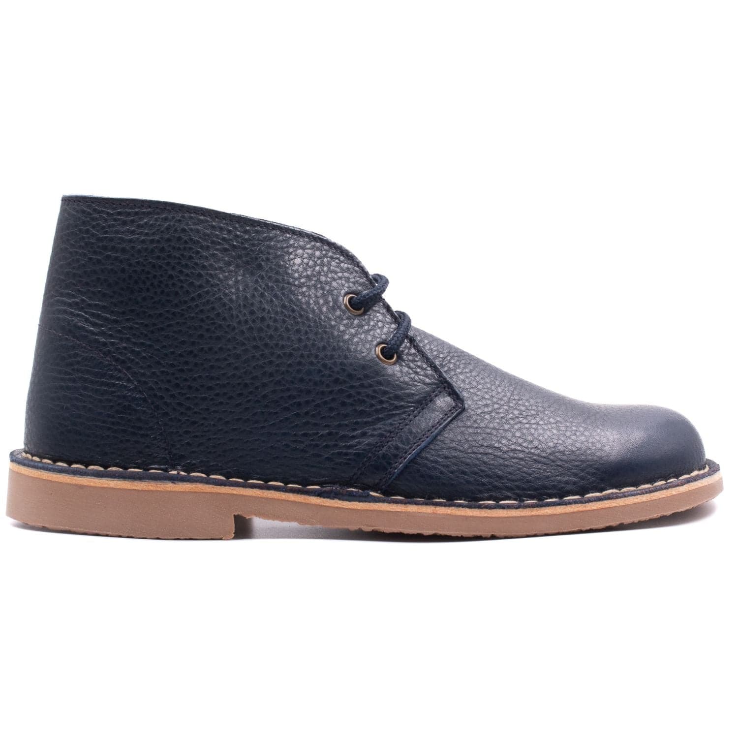 Desert Boots Bottines Chukka à Lacets Enfants et Adultes - Boni Amaury - 35 - Bleu Marine