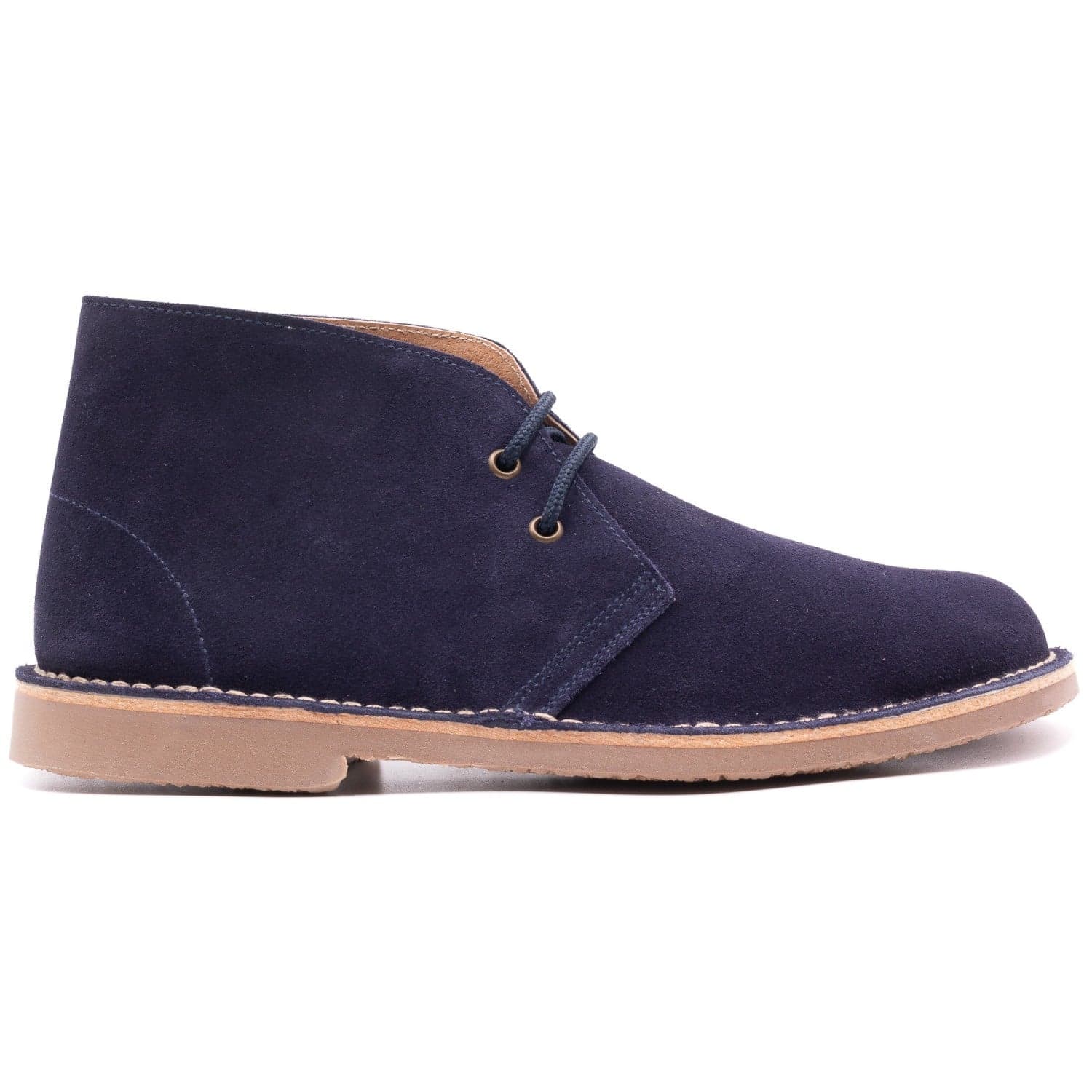 Boni Amaury - desert boots en daim - 42 - Daim Bleu Marine
