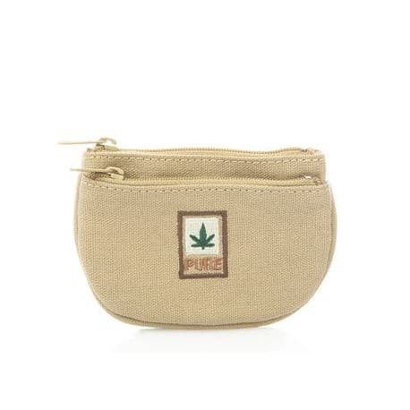 Porte monnaie chanvre Pure Sable
